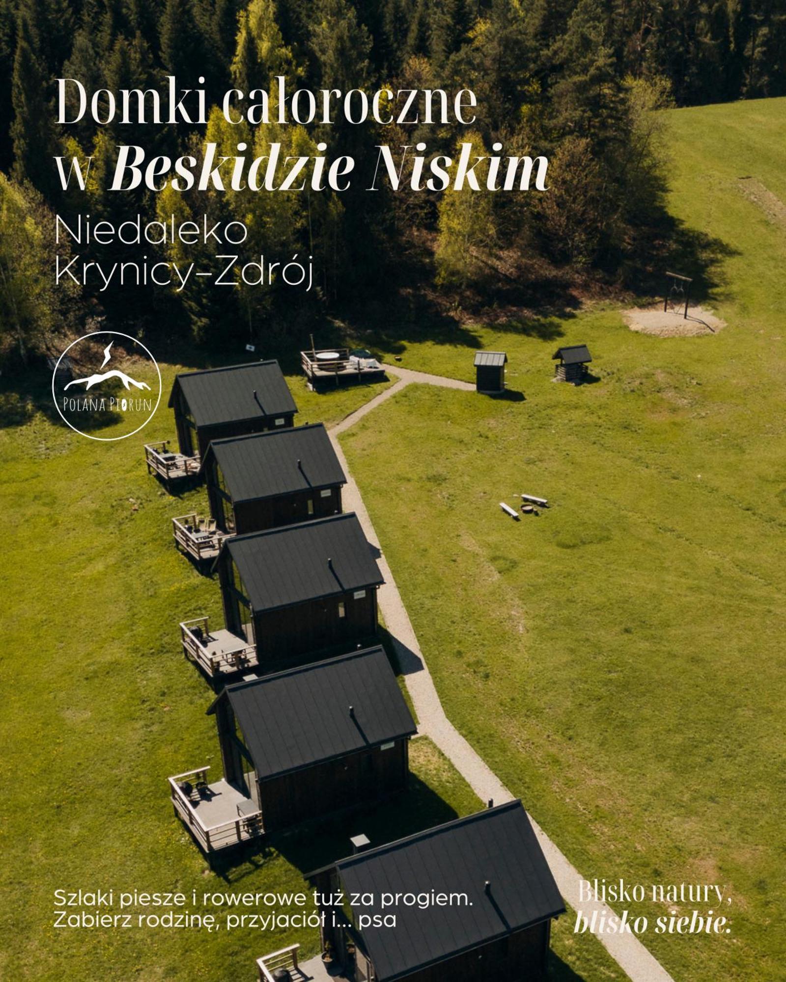 Polana Piorun Domki Wakacyjne W Beskidach Krynica Zdroj Luaran gambar